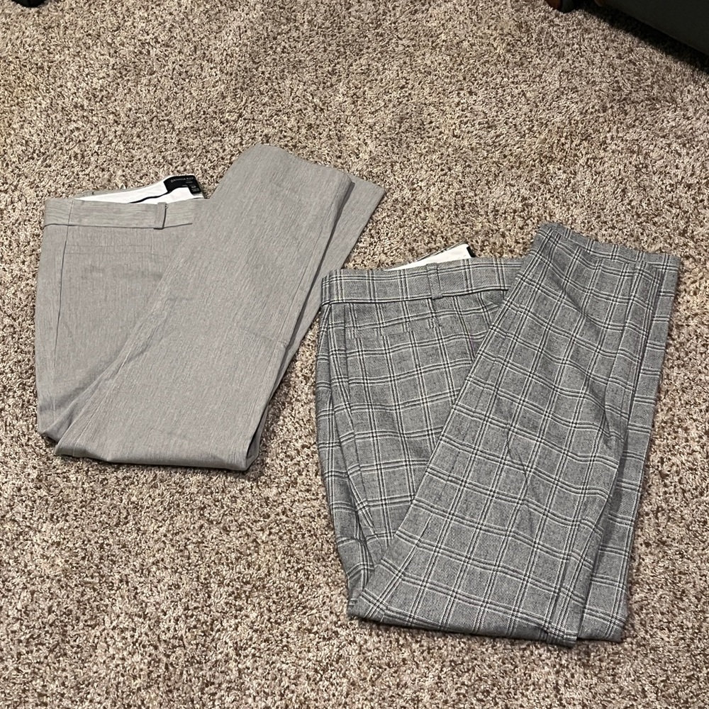 Banana Republic Light Gray Dress Pants